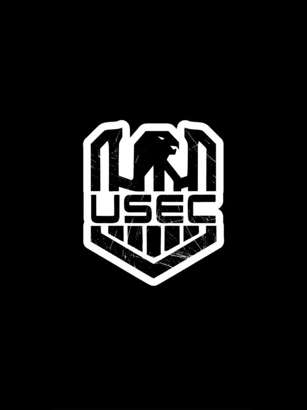 Escape From Tarkov - Logo USEC - Black Background Poster - Northern ...