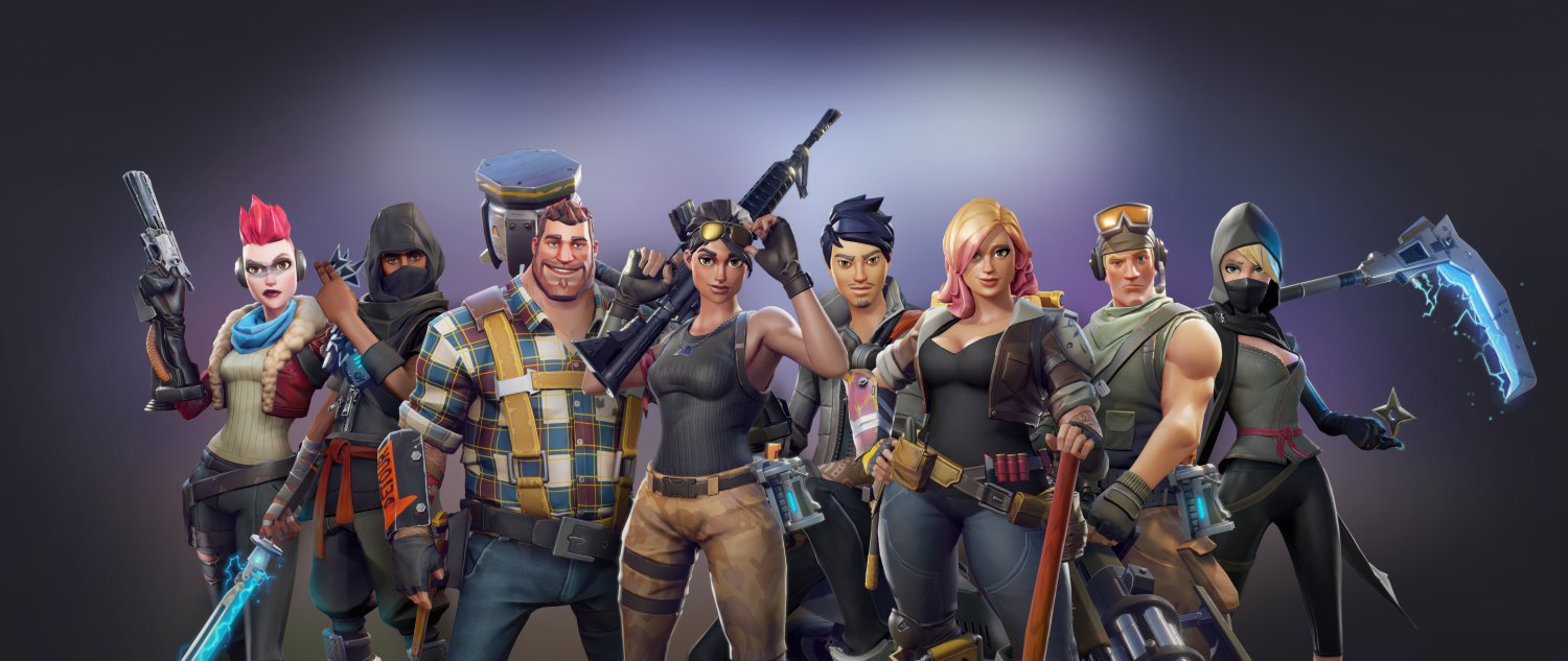 Fortnite – Team of Characters Lineup Poster - Northern Mystic Media